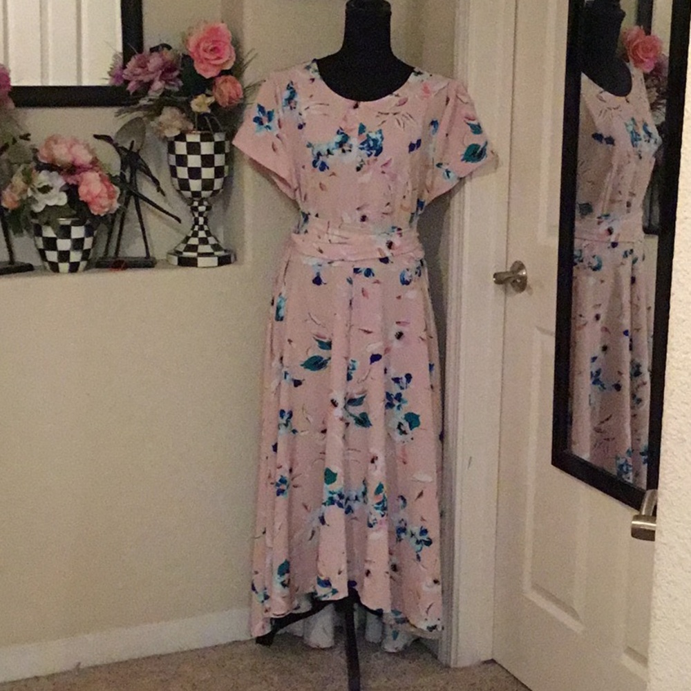 Floral Pink Dress